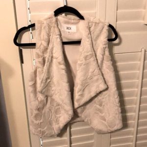Jack XS fuzzy vest